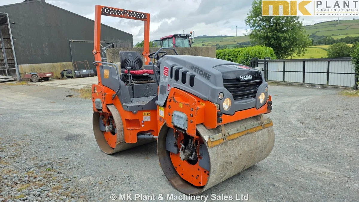Hamm HD 14 VV Tandem Roller For Sale - Image 1