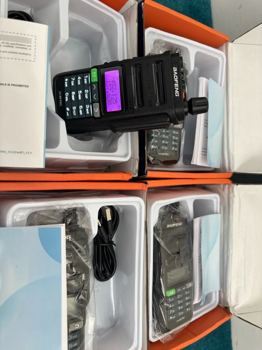 4x Baofeng UV-9R Pro. Long range walkie talkie - Image 2