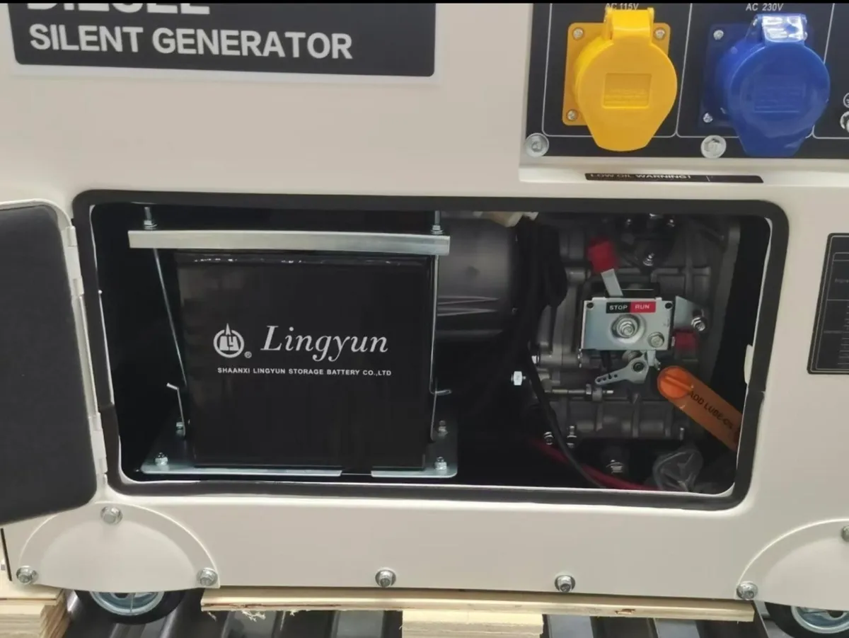 5 KVA SILENT DIESEL GENERATOR - Image 2