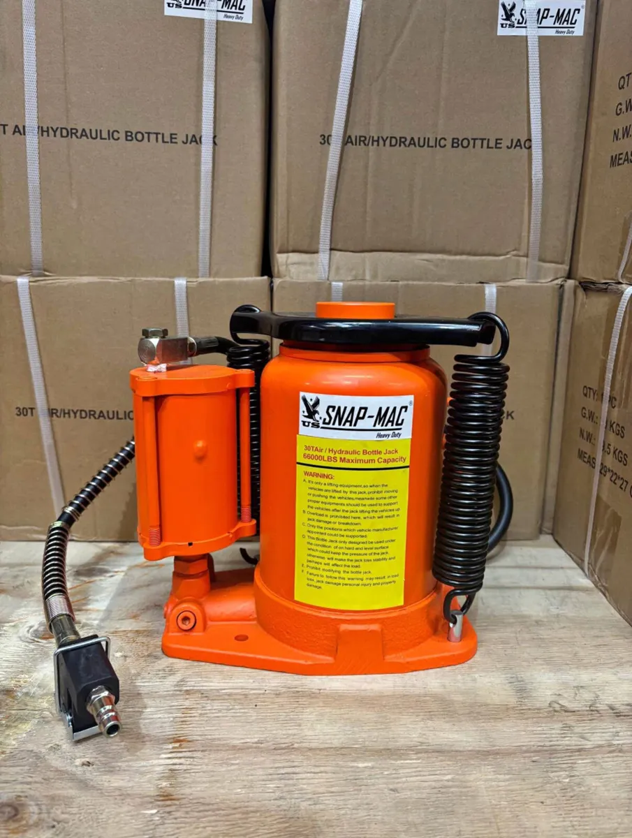 NEW 30ton AIR BOTTLE JACK PNEUMATIC - Image 1
