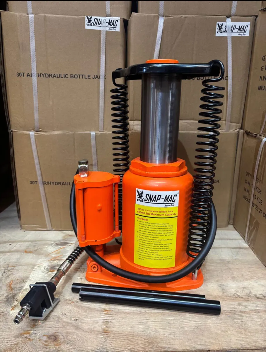 NEW 30ton AIR BOTTLE JACK PNEUMATIC - Image 2