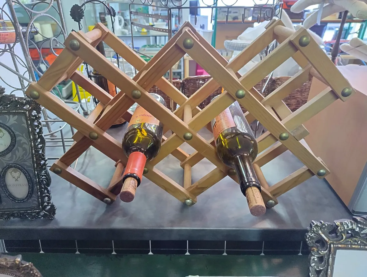 Wall mounted wine rack - Image 4