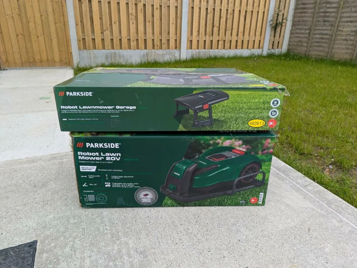 Parkside 20V Smart Robot Lawn Mower - Image 1