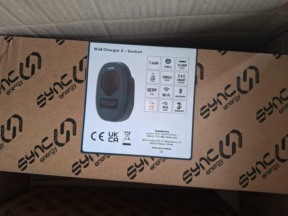 New in box E.V charger and cable. - Image 4