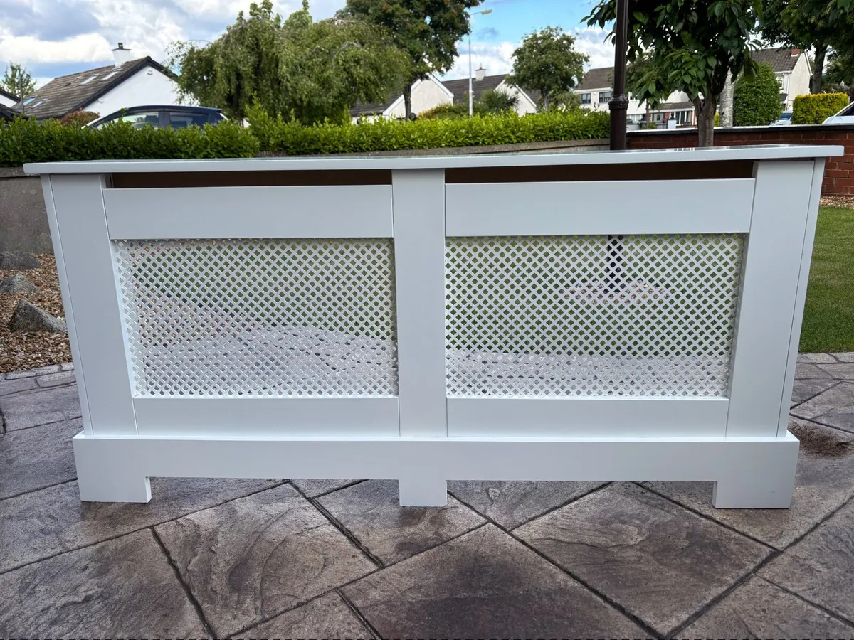 Radiator Cover White - Image 1