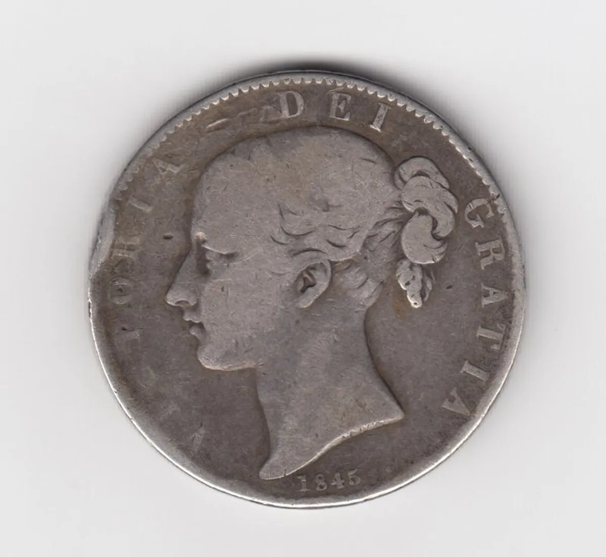 Victoria 1845 92.5% Silver Crown - Image 2