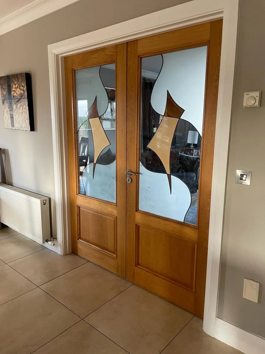 Oak Double Doors