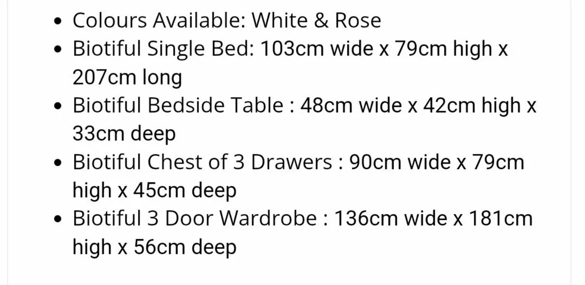Bedroom set wardrobe - Image 3