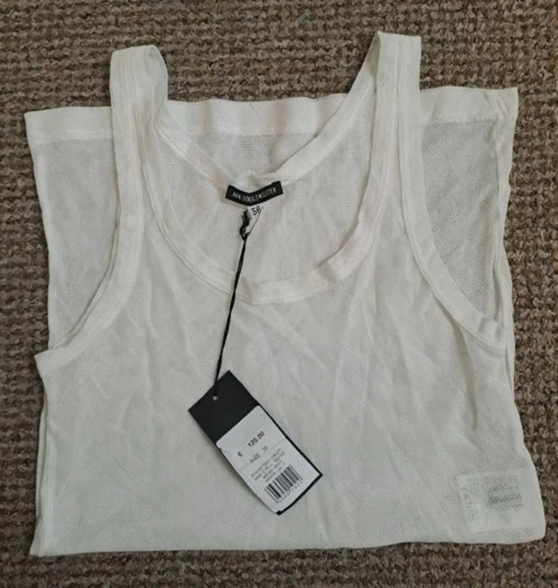 Ann Demeulemeester Vest size 8 - Image 1