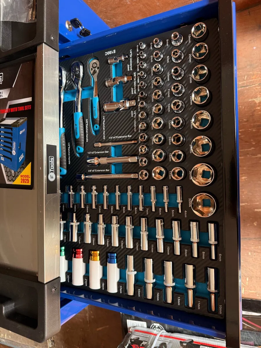 BRAND NEW 7DRAWER TOOL CHEST FULL OF TOOLS - Image 2