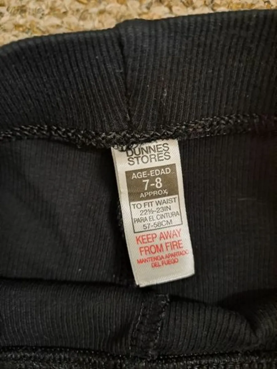 Free 2 pairs of Trousers 7 to 8 year old - Image 3