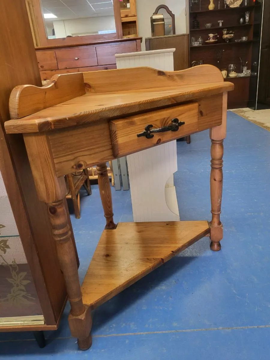 North West Hospice Charity Shop corner table - Image 1