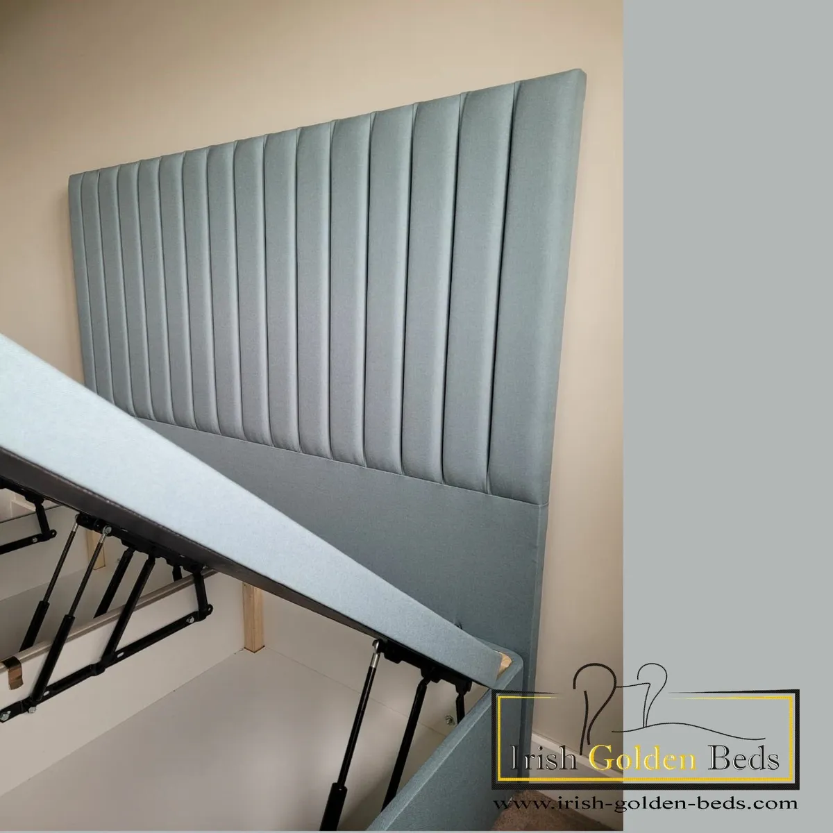 bed frame and headboard, free delivery - Image 1