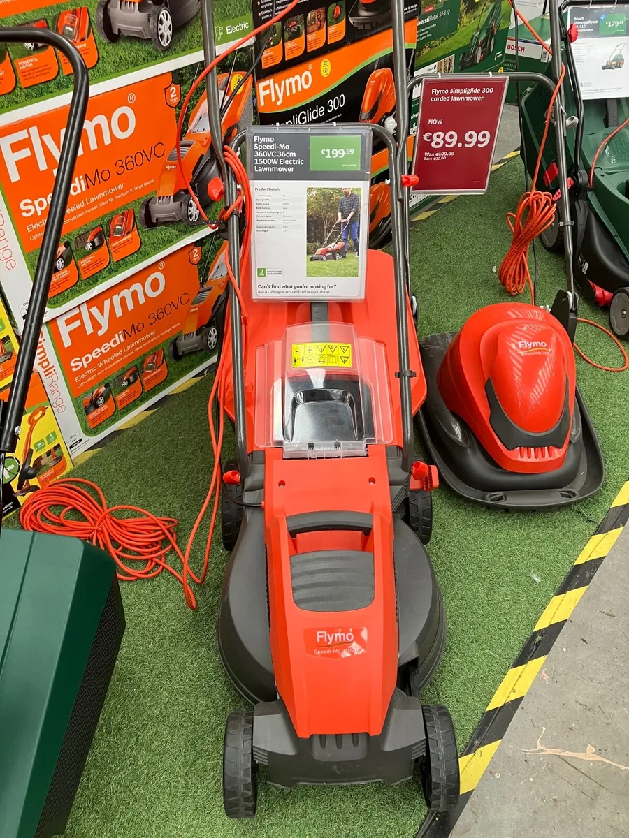 Brand new Flymo Lawn mower still boxed - Image 1