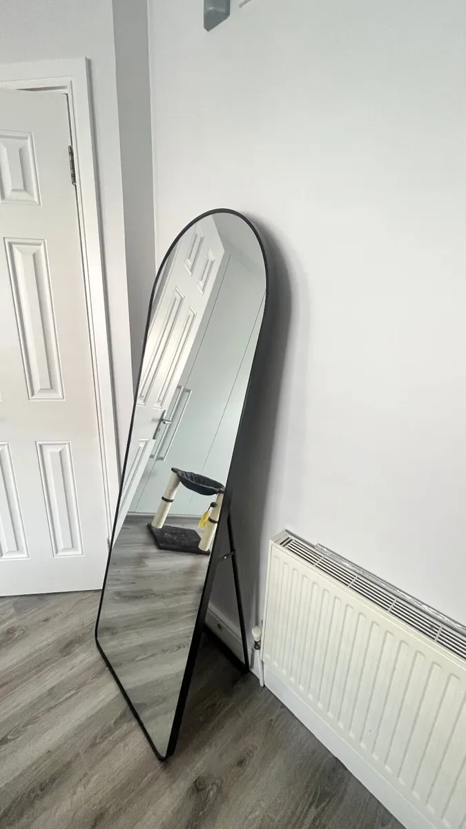 Mirror - Black (Free Standing or Wall mount) - Image 1