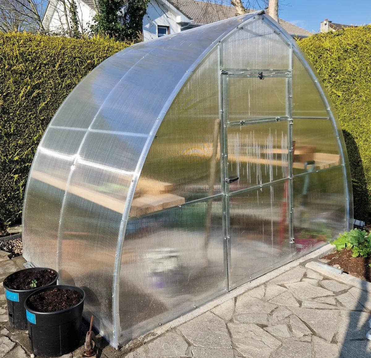 Premium Titan Polycarbonate Greenhouse W 3m x L 2m - Image 1