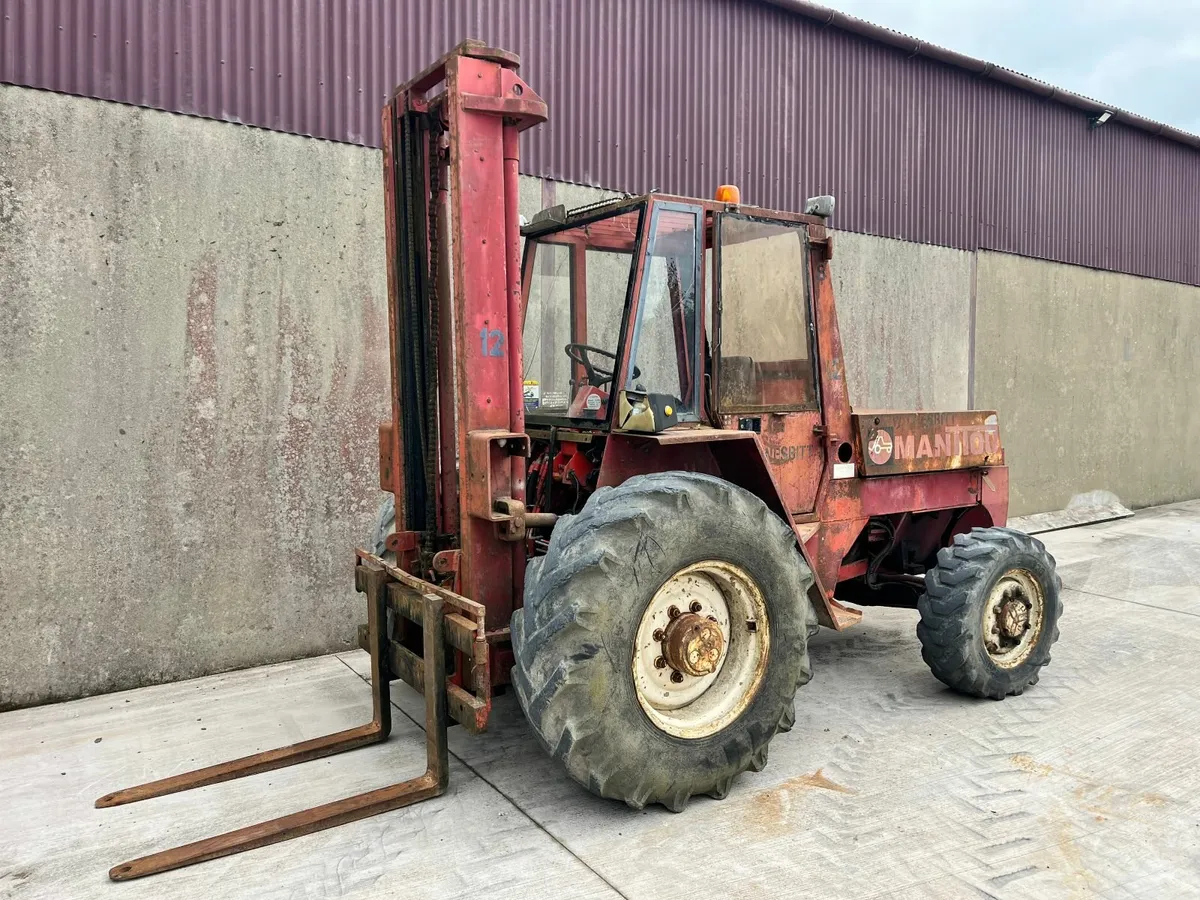 Manitou Rough Terrain Forklift - Image 1