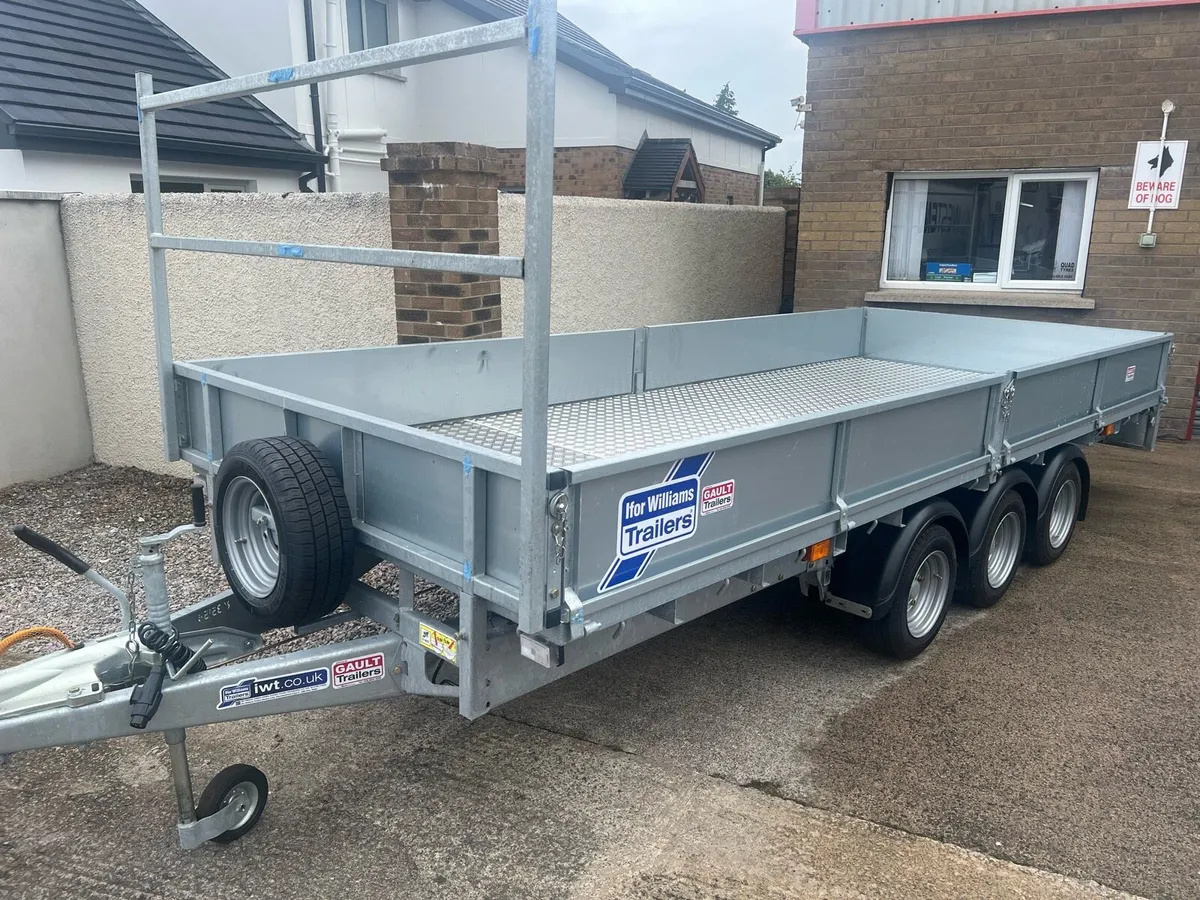 Ifor Williams Dropside Trailer - Image 1