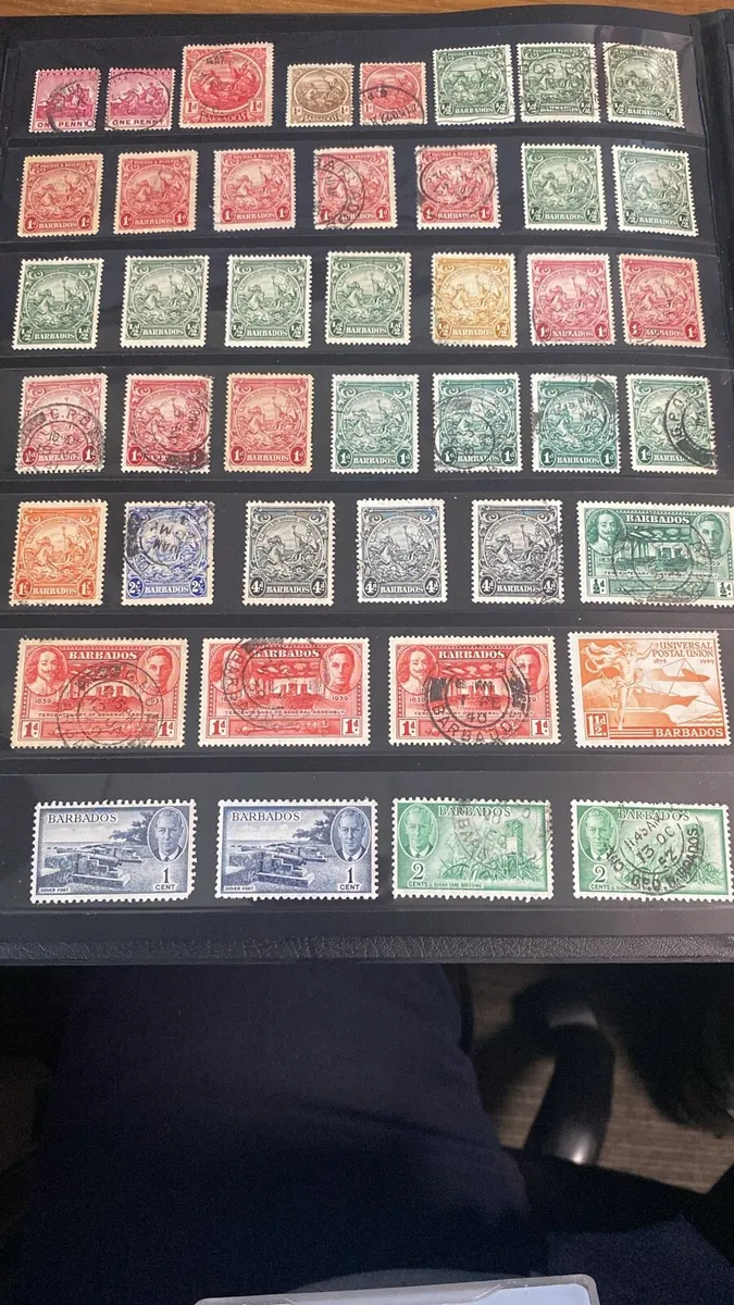 Barbados stamps - Image 1