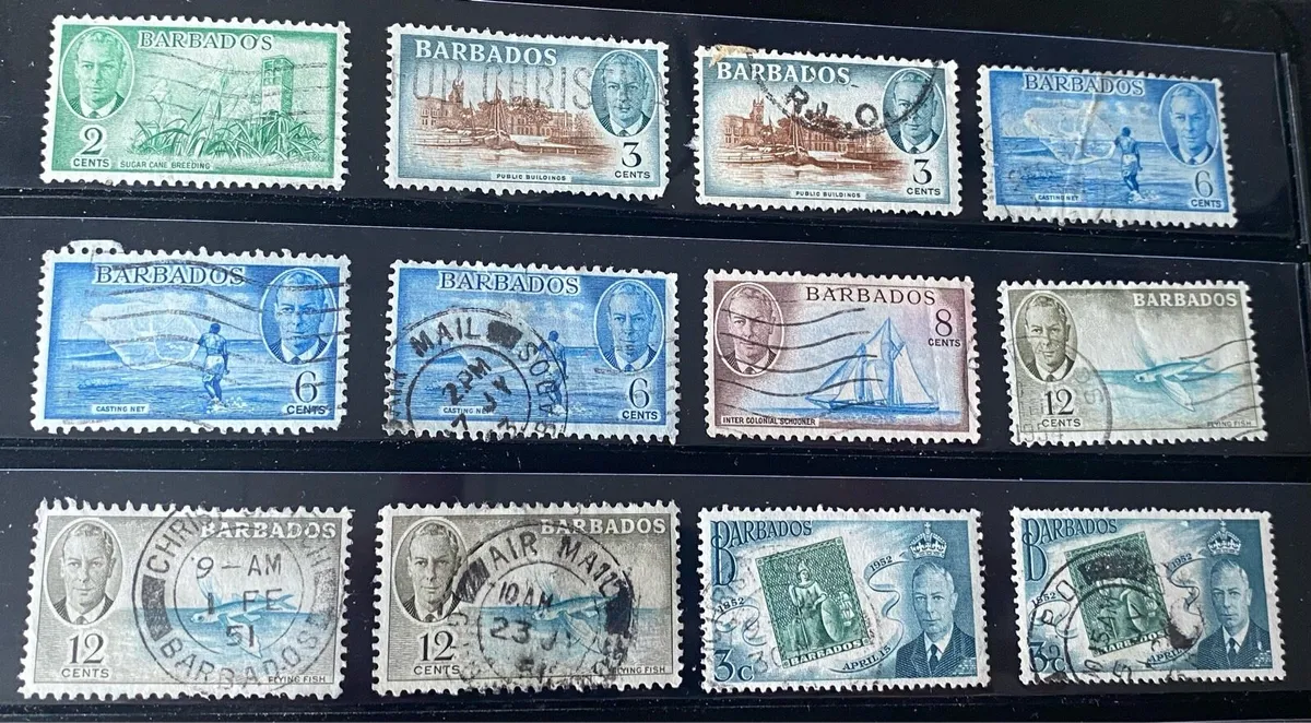 Barbados stamps - Image 2