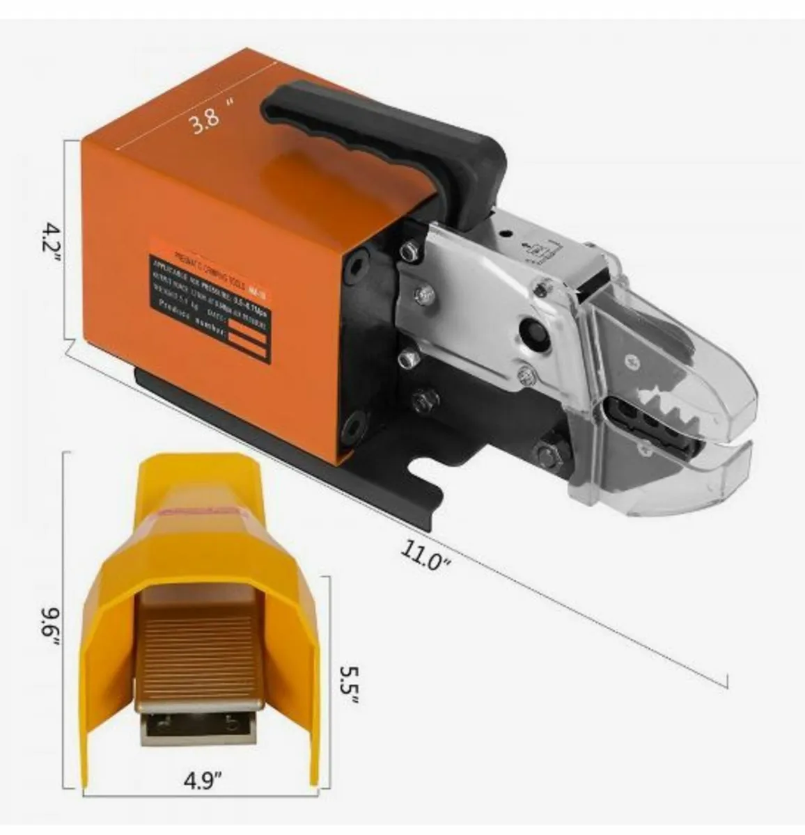Pneumatic Crimping Tool Am-10, Air Powered Wire - Image 3