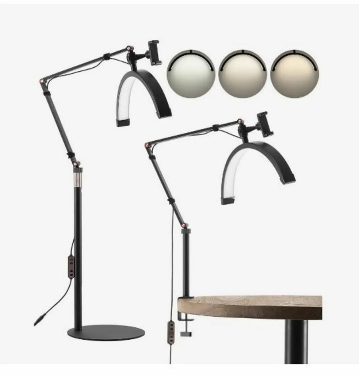 Half Moon Light for Esthetician 2 in 1 LED - Image 1
