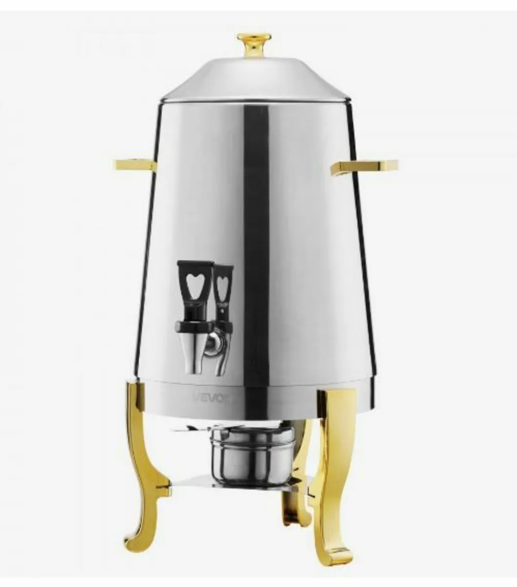 Stainless Steel Hot Tea & Cold Drink Dispenser 13L - Image 1