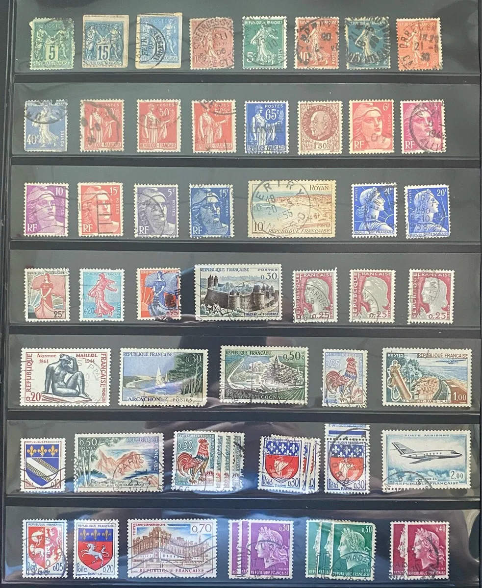 French stamps - Image 1
