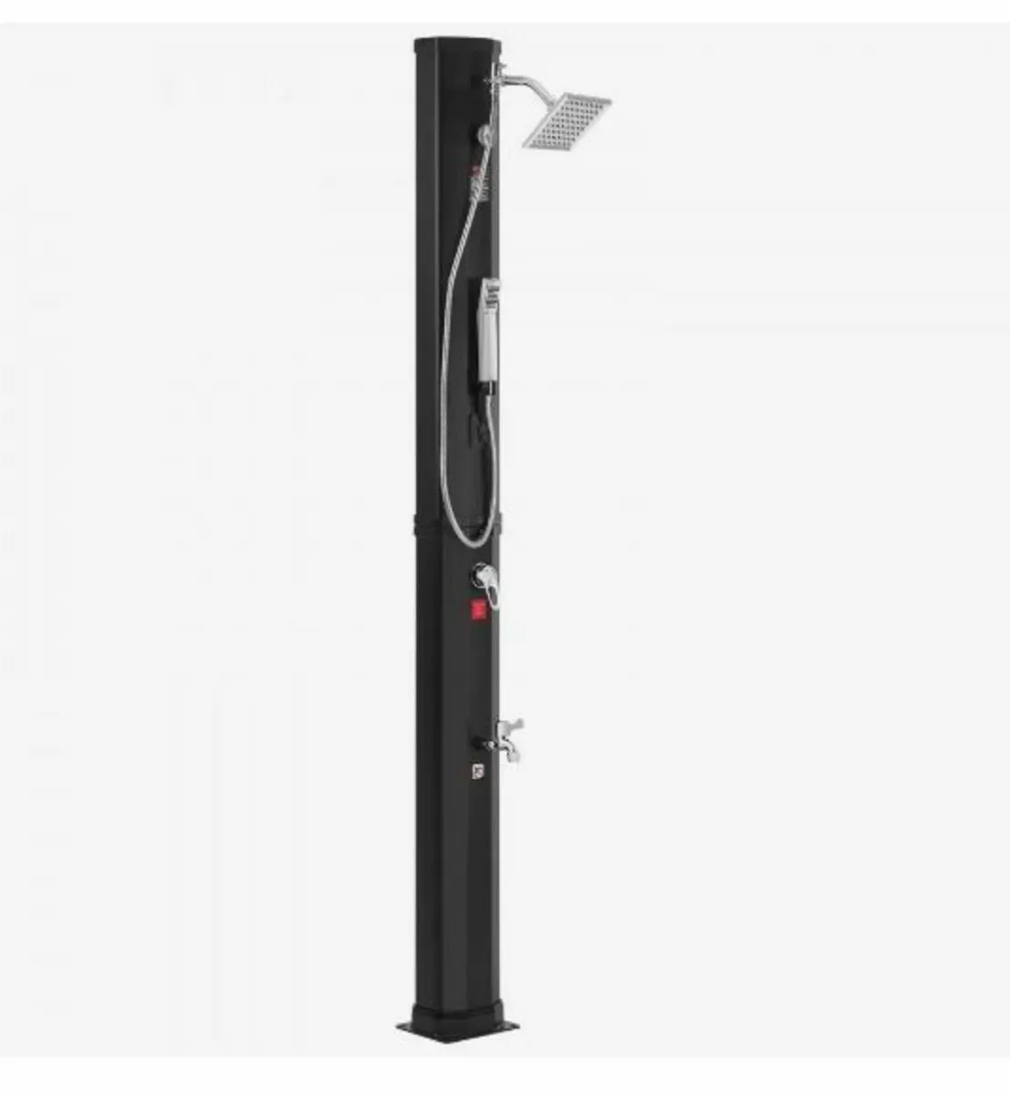 Outdoor Solar Heated Shower, 40L - Image 1