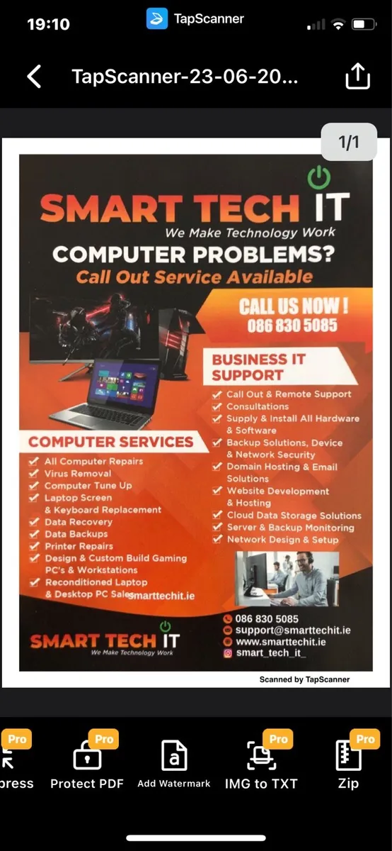 Computer + Laptop + PC Repairs + IT Solutions