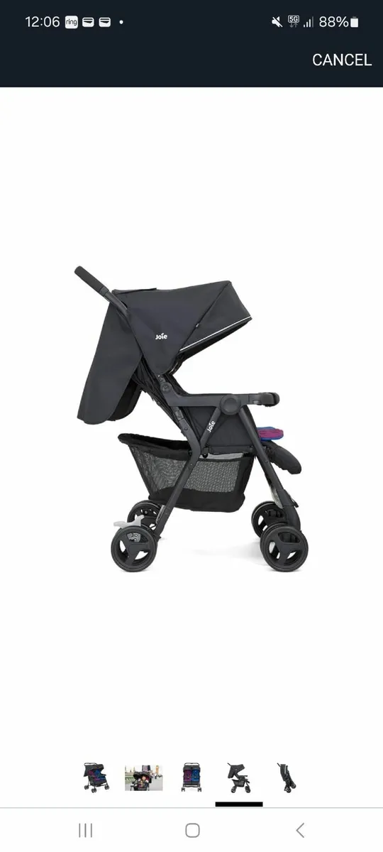 Double buggy stroller - Image 3