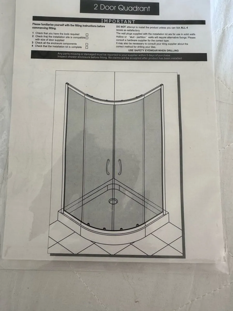 Shower door - Image 2
