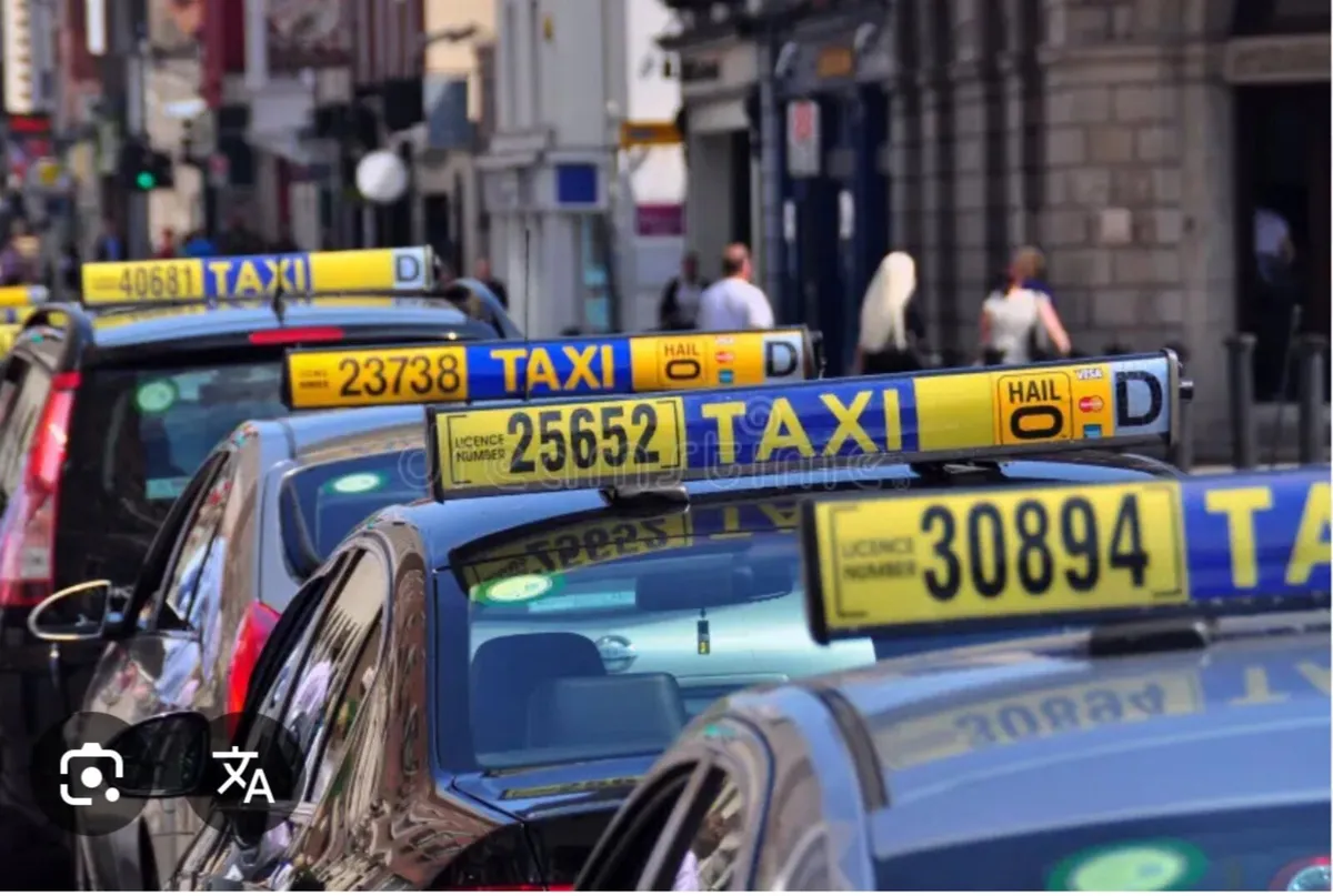 Taxi plate wanted
