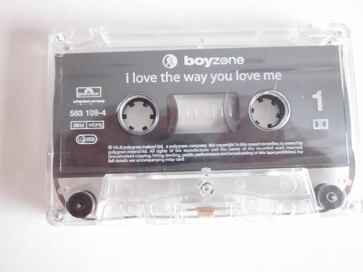 Boyzone I Love the Way you Love Me  Cassette Singl - Image 3