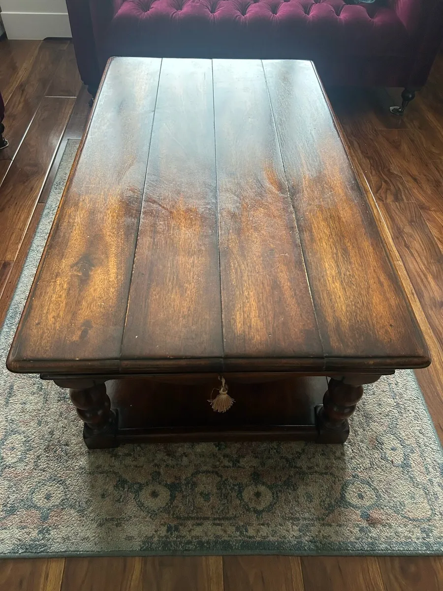 Antique Coffee Table - Image 1