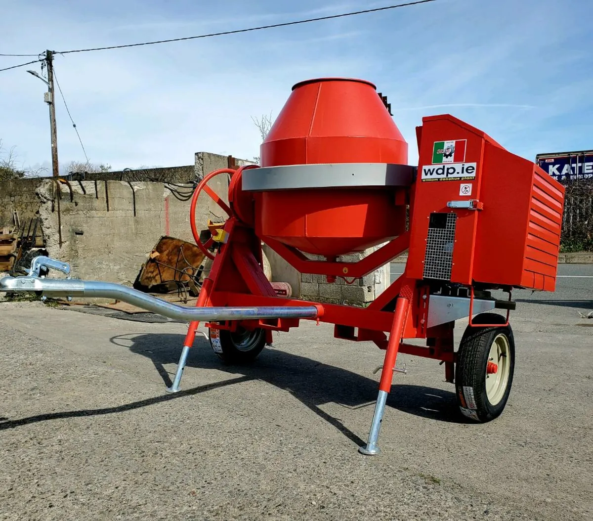 Silla cement mixer 430l Diesel - Image 1