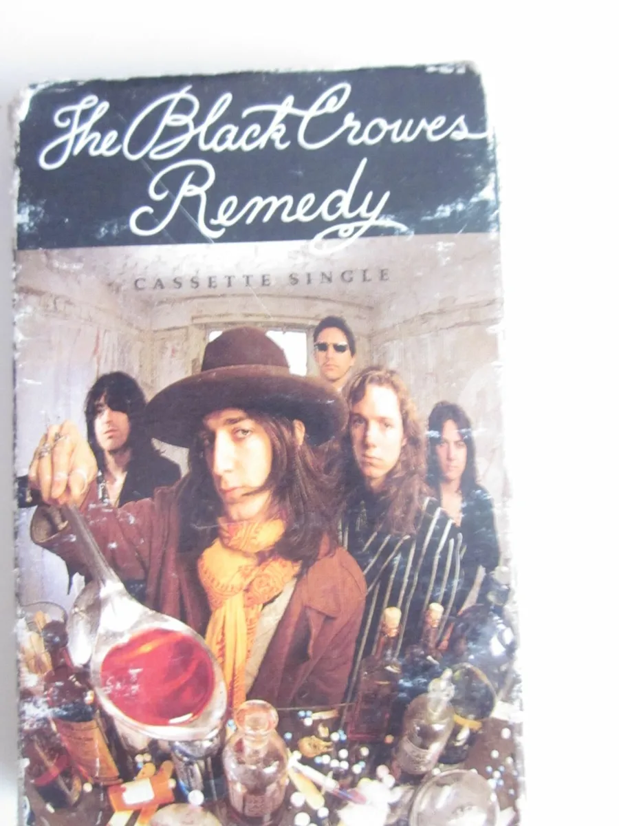 The Black Crowes Remedy   Cassette Single in Card - Image 1