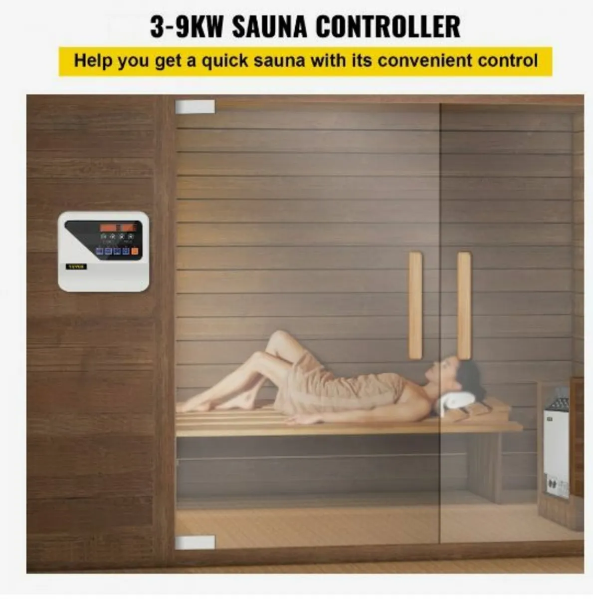 External Sauna Heater Controller for 3KW-9KW - Image 2