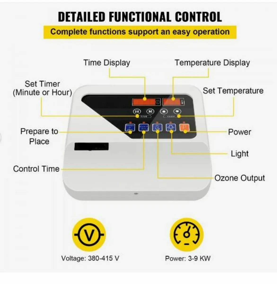 External Sauna Heater Controller for 3KW-9KW - Image 3