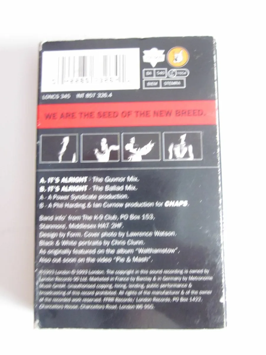 EAST 17 It's Allright  Cassette Single in Card - Image 2