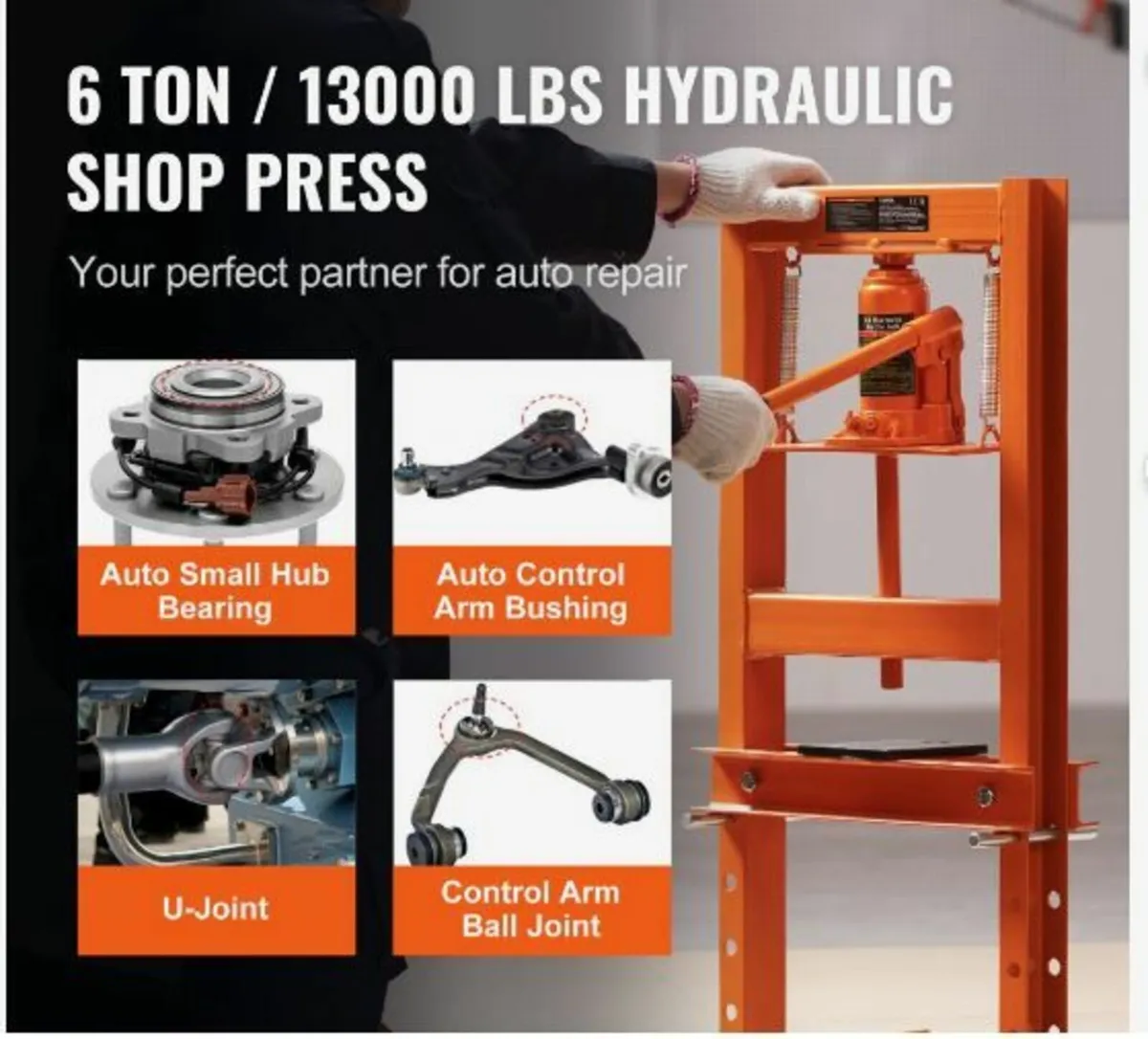 Hydraulic Shop Press 6 Ton - Image 4