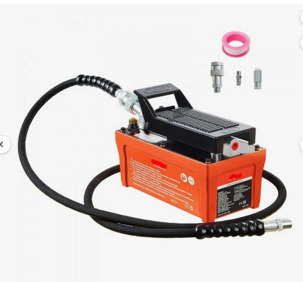 Air Hydraulic Pump, 10,000 PSI 1/2 Gal - Image 1