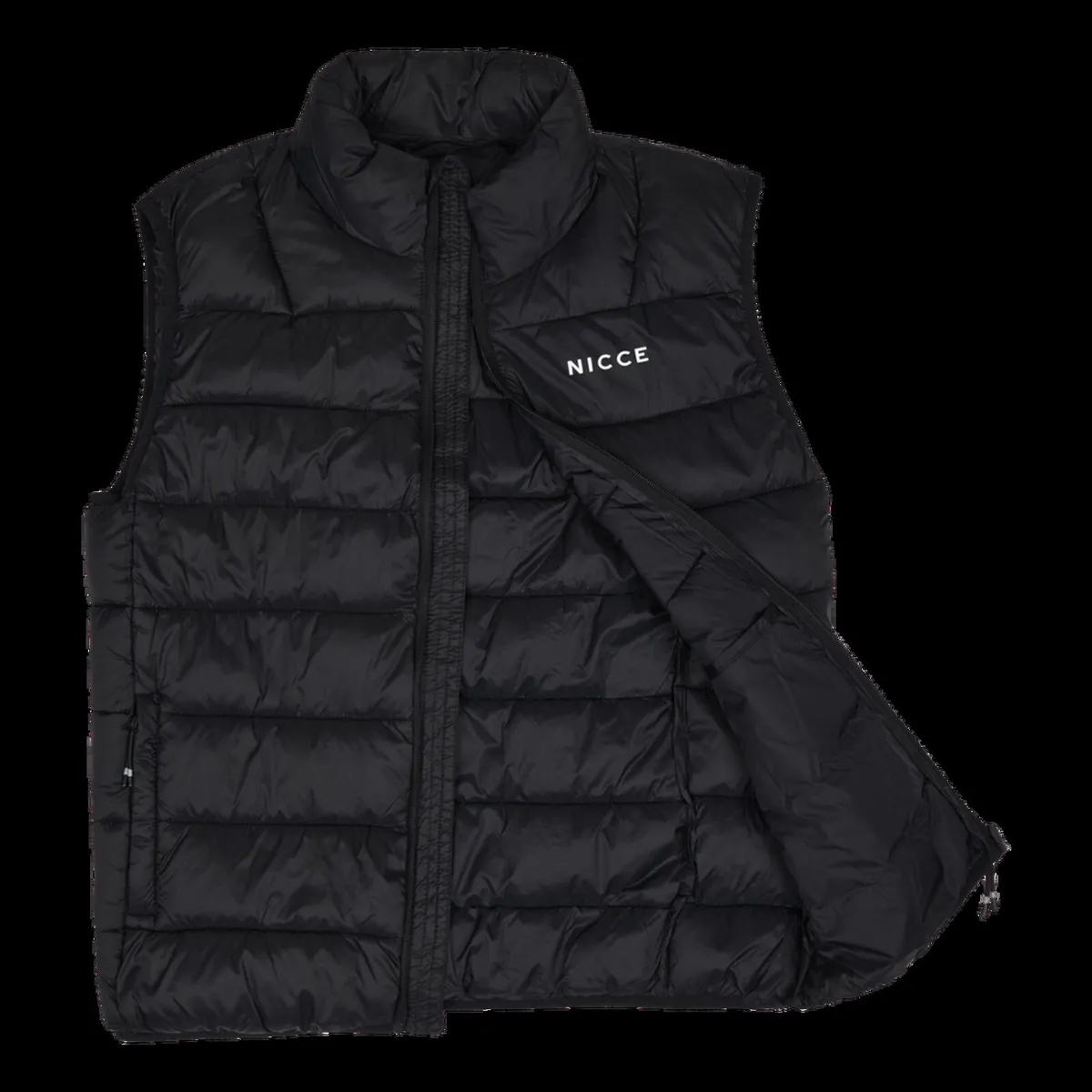 NICCE Black Man Gillet size m not much worn