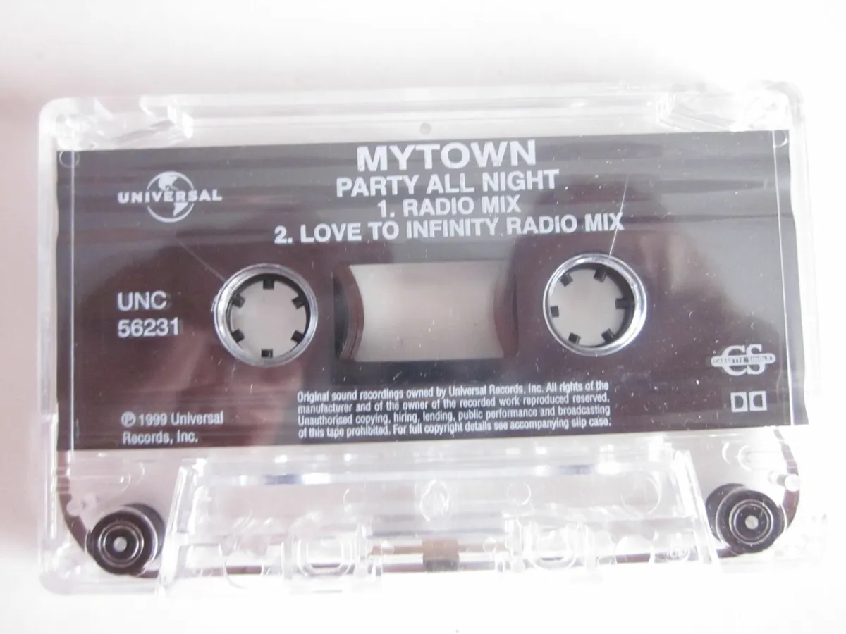 MYTOWN Party All Night  Cassette Single in Card - Image 3