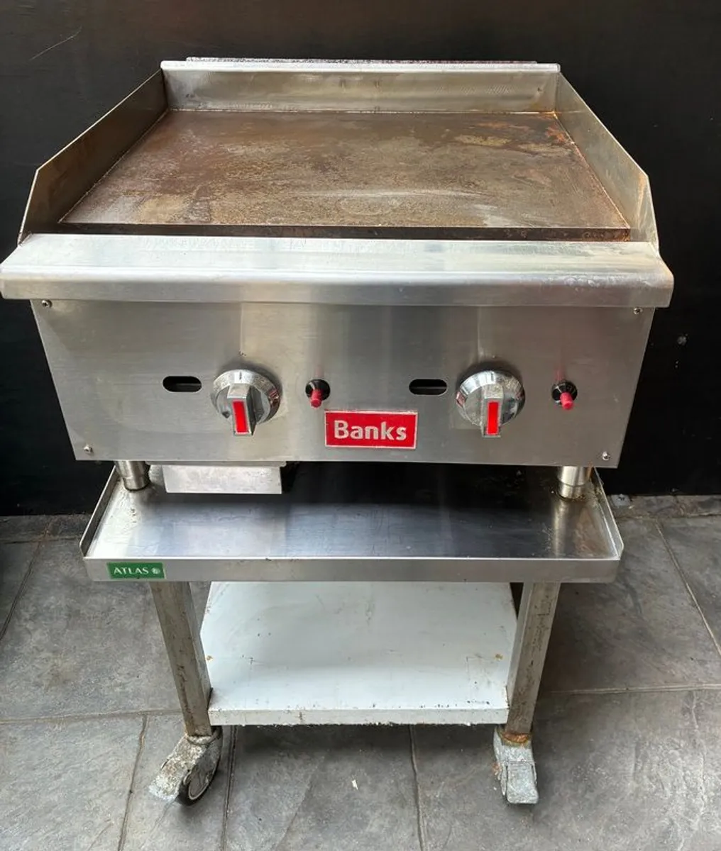 Gas griddle - Image 1