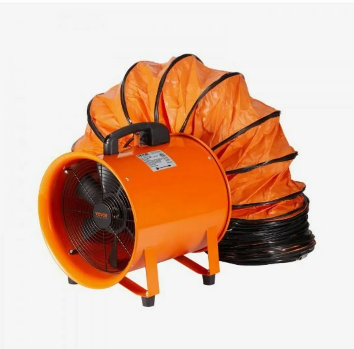203.2mm Portable Extractor Fan Blower 5m Duct - Image 1
