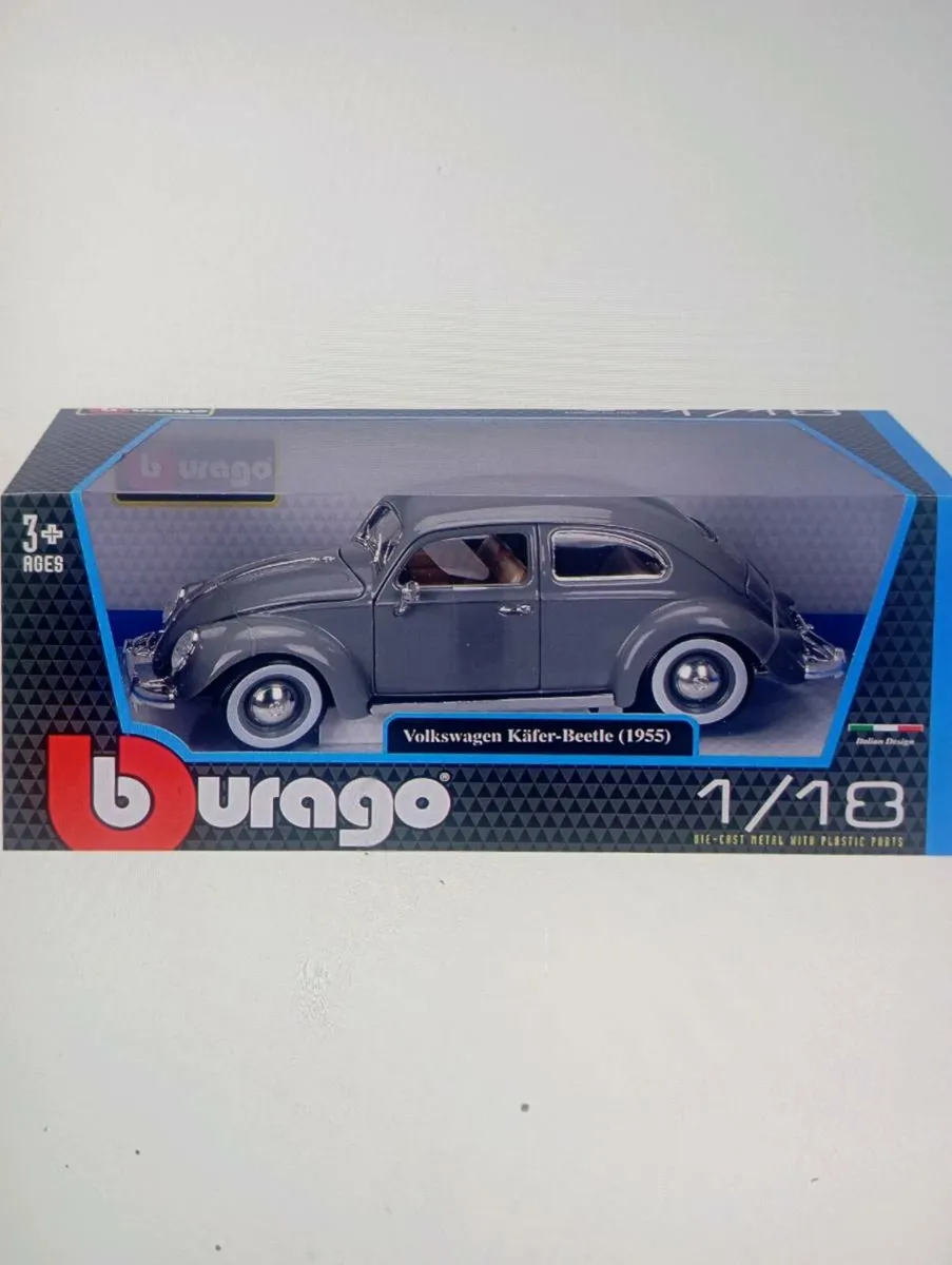 BBURAGO VW  1955 VOLKSWAGEN KAFER BEETLE GREY - Image 1