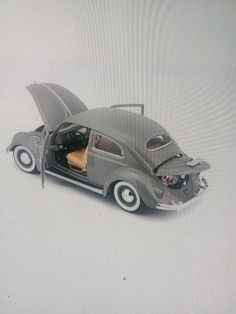 BBURAGO VW  1955 VOLKSWAGEN KAFER BEETLE GREY - Image 3