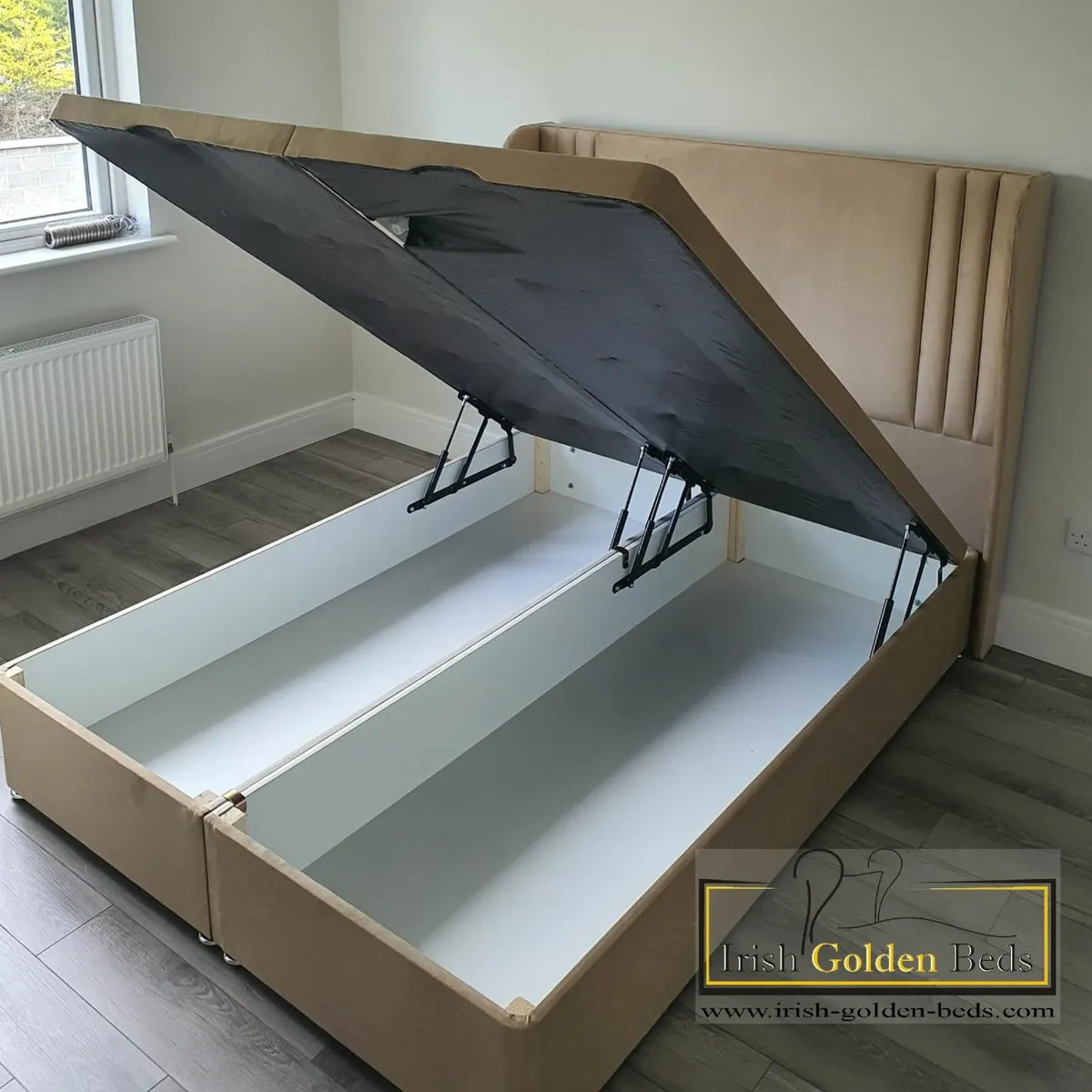 bed frame and headboard, free delivery - Image 2