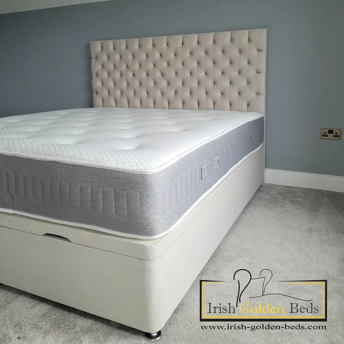bed frame and headboard, free delivery - Image 4